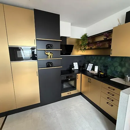 Golden Rooftop Of Appartement