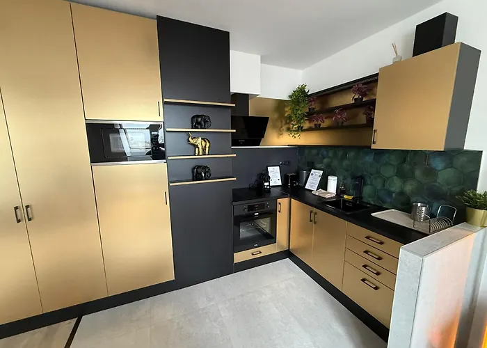 Golden Rooftop Of Apartament